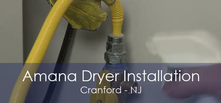 Amana Dryer Installation Cranford - NJ