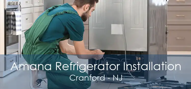 Amana Refrigerator Installation Cranford - NJ